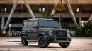 Mercedes-Benz G63 AMG Matte Black sidebar car image