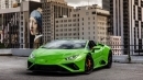 Lamborghini Huracán EVO Spyder Verde Mantis (Green) sidebar car image
