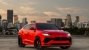 Lamborghini Urus Red sidebar car image