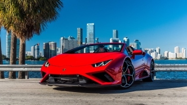Lamborghini Huracan Evo Spyder RWD Rosso Mars gallery image 4