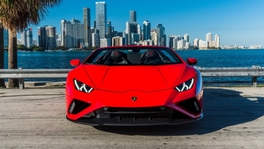 Lamborghini Huracan Evo Spyder RWD Rosso Mars gallery image 3