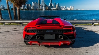 Lamborghini Huracan Evo Spyder RWD Rosso Mars gallery image 5