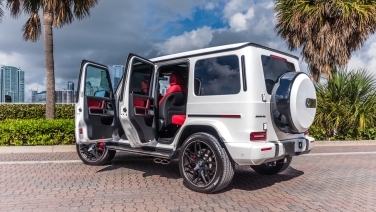  Mercedes-Benz G63 AMG White gallery image 2