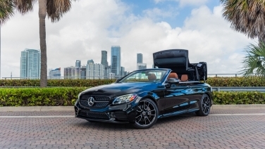 Mercedes-Benz C300 Convertible Black car image