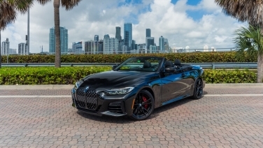 BMW 440i Convertible Black car image