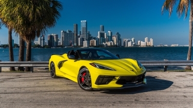 Chevrolet Corvette C8 Convertible Yellow car image