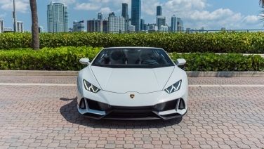 Lamborghini Huracan EVO Spyder Bianco Icarus gallery image 3