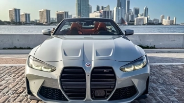 BMW M4 Convertible Light Gray gallery image 2