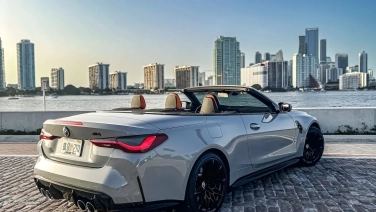 BMW M4 Convertible Light Gray gallery image 4