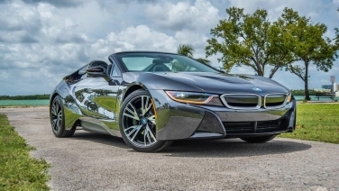 BMW I8 Roadster Black car image