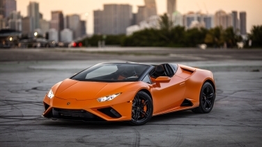 Lamborghini Huracán EVO Spyder Arancio Borealis gallery image 2