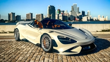 McLaren 765LT Spider White car image