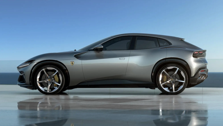 Luxury Redefined: Rent a Ferrari Purosangue Gray in Miami image