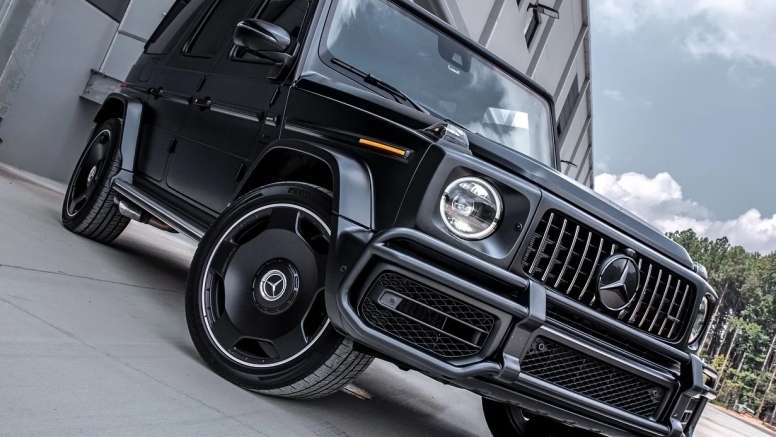 Dark Dominance: The Mercedes G63 AMG Matte Black Rules Miami Streets image