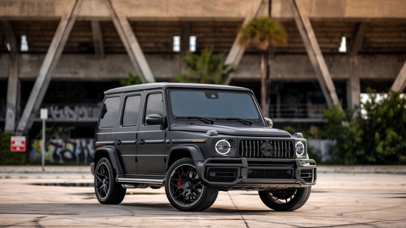 Mercedes-Benz G63 AMG Matte Black car image