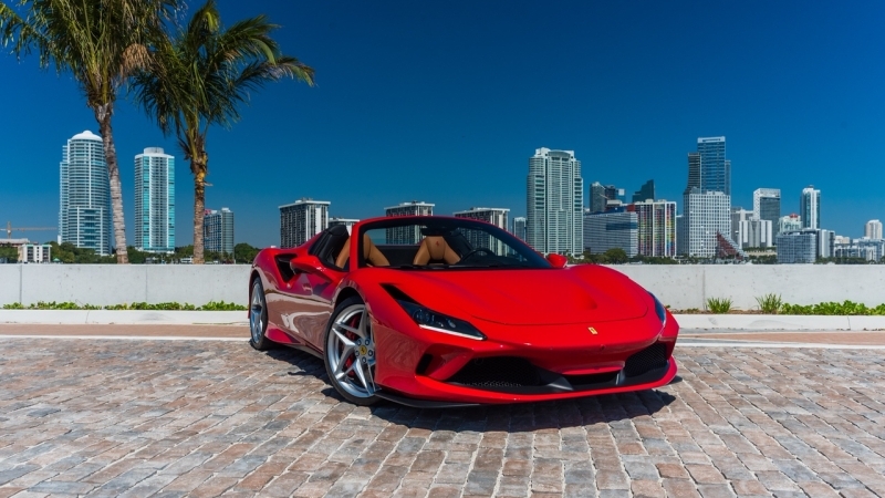  Ferrari F8 Tributo Spider Rosso Corsa car image