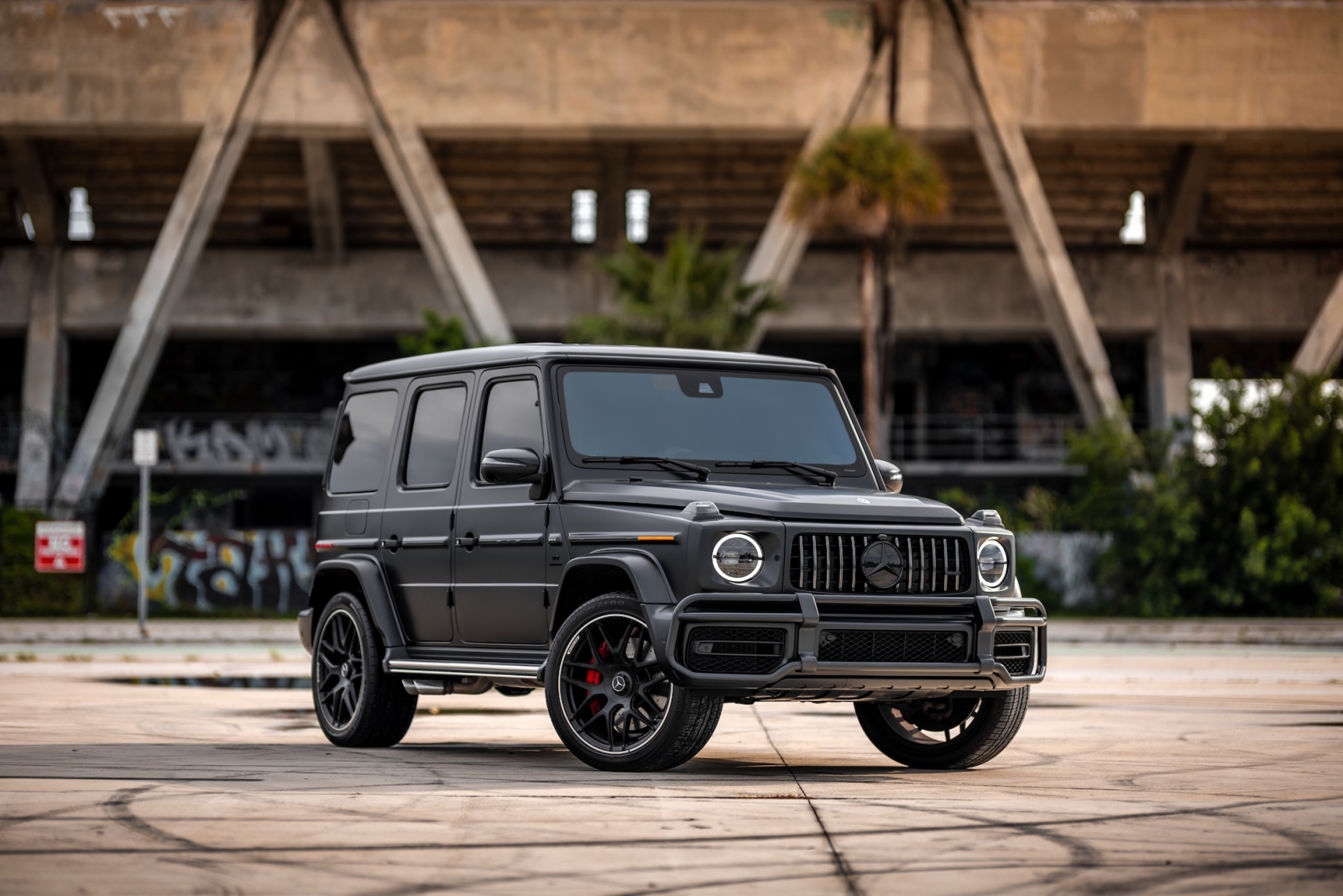 Mercedes-Benz G63 AMG Matte Black car image