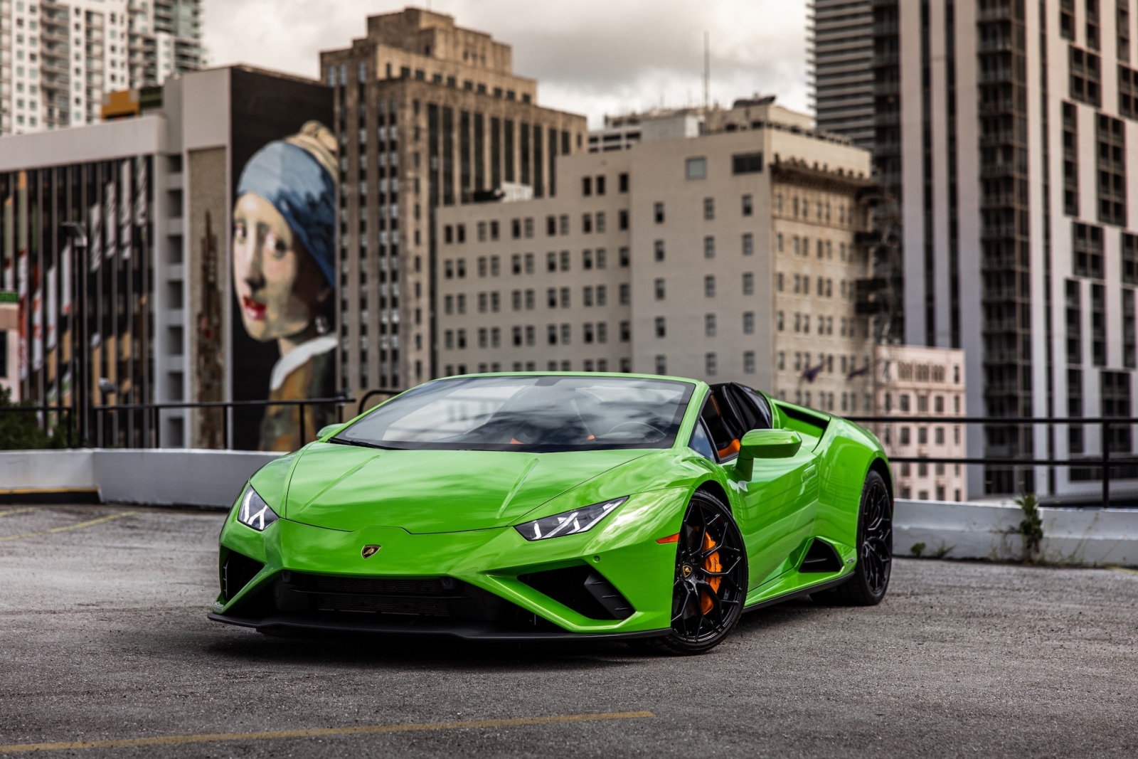 Lamborghini Huracán EVO Spyder Verde Mantis (Green) car image